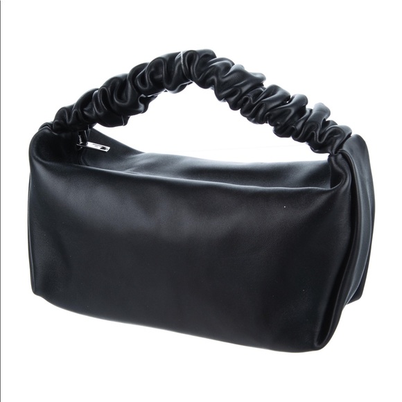 Alexander Wang - Leather Ruched Handle Bag - Picture 3 of 9